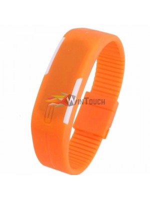 OEM Silicon WaterProof Smartwatch, Orange (17252) Αξεσουάρ