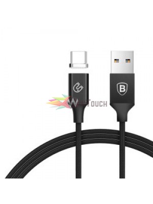 Baseus Μαγνητικό Καλώδιο Φόρτισης USB TYP-C 1.2M, Μαύρο Αξεσουάρ