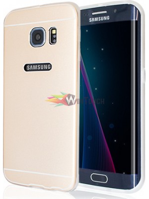"OKKES" "Fusion" for Samsung G925F Galaxy S6 Edge, Gold Αξεσουάρ