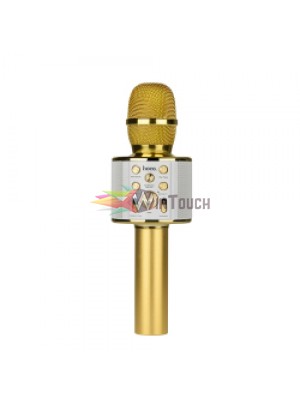 Hoco Bluetooth Karaoke Speaker-Microphone BK3 , Gold Αξεσουάρ Hoco Bluetooth Karaoke Speaker-Microphone BK3 , Gold Αξεσουάρ