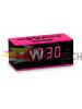 BIGBEN Ξυπνητήρι RR60RSN, FM radio, Dual alarm, ροζ