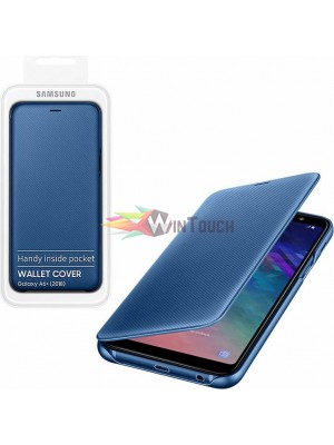 Samsung A605F Galaxy A6+ 2018 Wallet Cover Original Blue Samsung A605F Galaxy A6+ 2018 Wallet Cover Original Blue