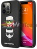 Back Cover Σιλικόνης Karl Lagerfeld K&C Heads για iPhone 13 Pro KLHCP13LSAKICKCBK - Μαύρο Back Cover Σιλικόνης Karl Lagerfeld K&C Heads για iPhone 13 Pro KLHCP13LSAKICKCBK - Μαύρο