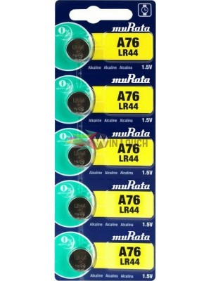 MURATA Αλκαλικές μπαταρίες LR44 MR-LR44, 1.5V, 5τμχ