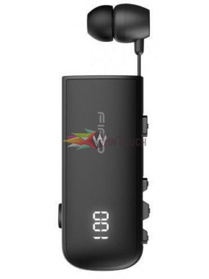 FIRO H16J BUSINESS BLUETOOTH RETRACTABLE EARPHONE ΜΕ ΟΘΟΝΗ, ΜΑΥΡΟ FIRO H16J BUSINESS BLUETOOTH RETRACTABLE EARPHONE ΜΕ ΟΘΟΝΗ, ΜΑΥΡΟ