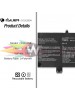 K KYUER C41N1804 Μπαταρία 70Wh/4550mAh/4-cells για Asus ZenBook Pro 14 UX450 UX450F UX450FD Μπαταρίες K KYUER C41N1804 Μπαταρία 70Wh/4550mAh/4-cells για Asus ZenBook Pro 14 UX450 UX450F UX450FD Μπαταρίες