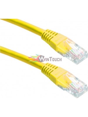 POWERTECH Καλώδιο UTP Cat 5e, CCA, 2m, yellow POWERTECH Καλώδιο UTP Cat 5e, CCA, 2m, yellow