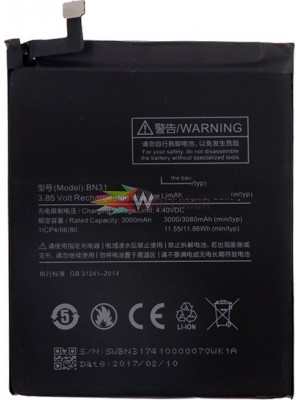 Μπαταρία Κινητού BN31 για XIAOMI Mi A1 - Mi 5X (Bulk) 3000mAh Μπαταρία Κινητού BN31 για XIAOMI Mi A1 - Mi 5X (Bulk) 3000mAh
