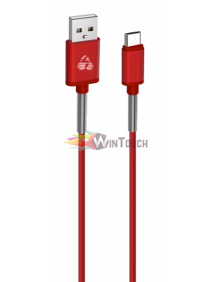 POWERTECH Καλώδιο USB σε Micro USB flex alu PTR-0018 copper, 1m, κόκκινο POWERTECH Καλώδιο USB σε Micro USB flex alu PTR-0018 copper, 1m, κόκκινο