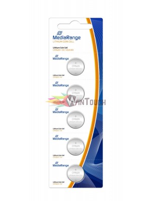 MEDIARANGE Μπαταρία λιθίου 3v CR1620, 5 τμχ MEDIARANGE Μπαταρία λιθίου 3v CR1620, 5 τμχ