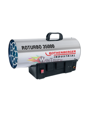 ROTHENBERGER RoTurbo 35000 Κανόνι βιομηχανικού αερίου / Φυσητήρας Θέρμανσης Εργαλεία ROTHENBERGER RoTurbo 35000 Βιομηχανικό Αέριο - Κανόνι / Φυσητήρας Θέρμανσης