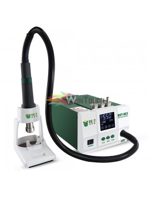 BEST Σταθμός ζεστού αέρα BST-863, 1200W, touch screen