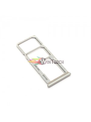 Original Samsung A705F SIM / SD Tray Για Galaxy A70 White Ανταλλακτικά
