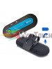 Bluetooth Handsfree Αυτοκινήτου Ανοιχτής Ακρόασης Multi Point V4.1 QK1-K5  Black-Blue