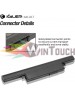 K KYUER 45Wh A41-D17 Μπαταρία 3000mAh για Medion Akoya E7411 E7415 E7416 E7417