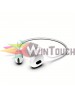 PRO AIR Earhooks Sports Νέα Ασύρματη Έκδοση Earbuds Χαμηλής Καθυστέρησης Υψηλής Ποιότητας HiFi, Λευκά