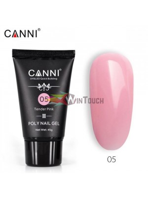 Canni Poly Nail Gel 45g 05 Tender Pink Canni Poly Nail Gel 45g 05 Tender Pink