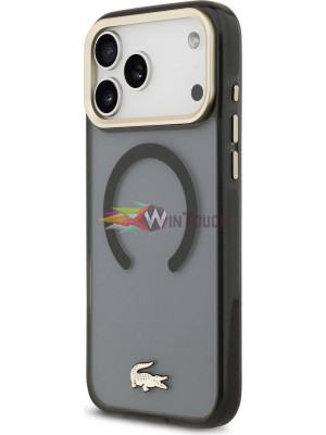 Lacoste PC/TPU Gold MagSafe Case  Για  iPhone 17 Pro Max  Black