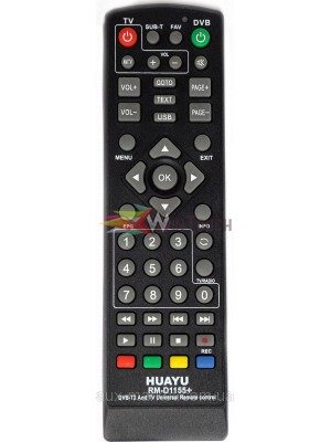 ATC Universal Τηλεχειριστήριο RM-D1155+5 για Ψηφιακούς Δέκτες ATC Universal Τηλεχειριστήριο RM-D1155+5 για Ψηφιακούς Δέκτες