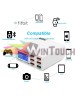 BEST USB φορτιστής 6 θέσεων με LCD monitor BST-U3, 5V 8A, 40W