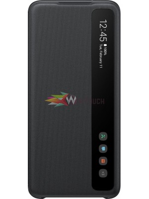 Samsung Clear View Cover Μαύρο (Galaxy S20) Samsung Clear View Cover Μαύρο (Galaxy S20)