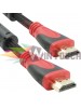 Καλώδιο HDMI Μ/Μ DeTech, 1.8m, Πλεξούδα και Φερριτή - 18018 Καλώδιο HDMI Μ/Μ DeTech, 1.8m, Πλεξούδα και Φερριτή - 18018