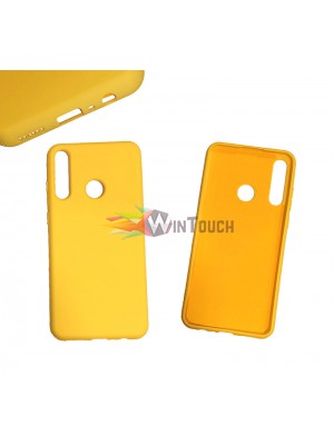 Θήκη Σιλικόνης Κίτρινη για Huawei Y6P 2020  Αξεσουάρ