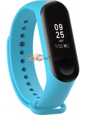 Silicone Bracelet Light Blue Xiaomi (Mi Band 3/4) Silicone Bracelet Light Blue Xiaomi (Mi Band 3/4)