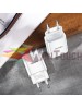 USAMS φορτιστής τοίχου T18, 1x USB, 2.1A, λευκός