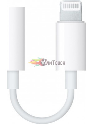 Apple Lightning to 3.5mm Jack Adapter  MMX62ZM/A - White
