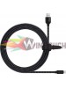 QIHANG Braided USB 2.0 to micro USB Cable Μαύρο 3m (C21)