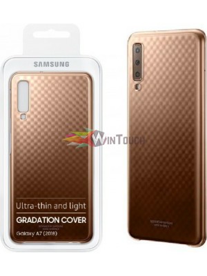Θήκη Original Samsung Gradation Cover (EF-AA750CFEGWW) Για Galaxy A7 2018 - Gold Θήκη Original Samsung Gradation Cover (EF-AA750CFEGWW) Για Galaxy A7 2018 - Gold